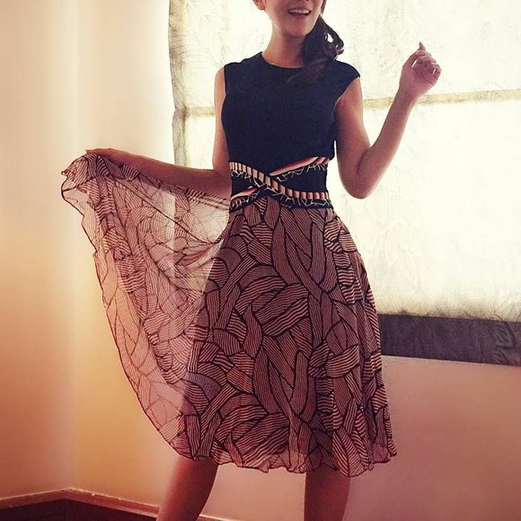 Diane Von Furstenberg Rosalie A-Line Dress - Picture 6 of 8